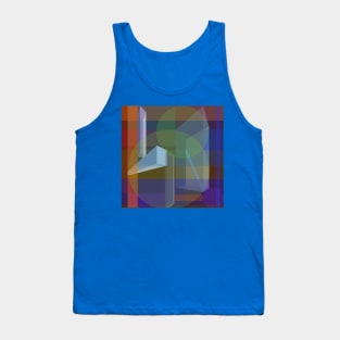 3d blocks and strokes Tank Top